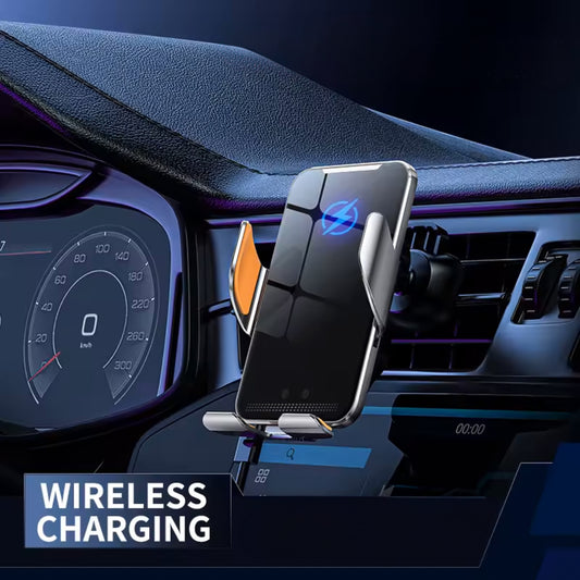 Robo-Charger Wireless Car Charger with Robotic Grip